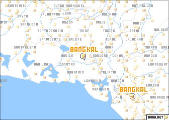 Bangkal Boundary Arc Map .